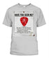 "Have you seen me?" Unisex Big & Tall T-Shirt by Zuni Sportswear - Model ZS01BT