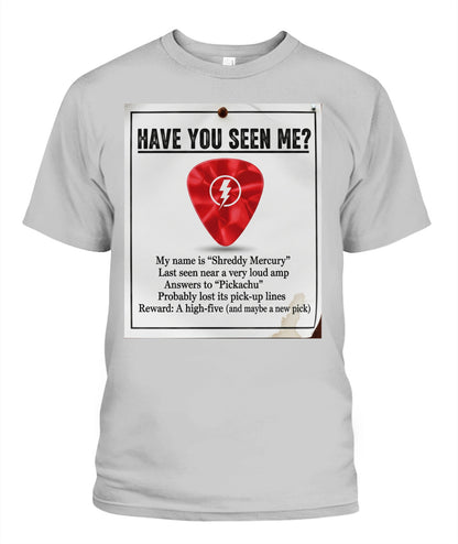 &quot;Have you seen me?&quot; Unisex Big &amp; Tall T-Shirt by Zuni Sportswear - Model ZS01BT