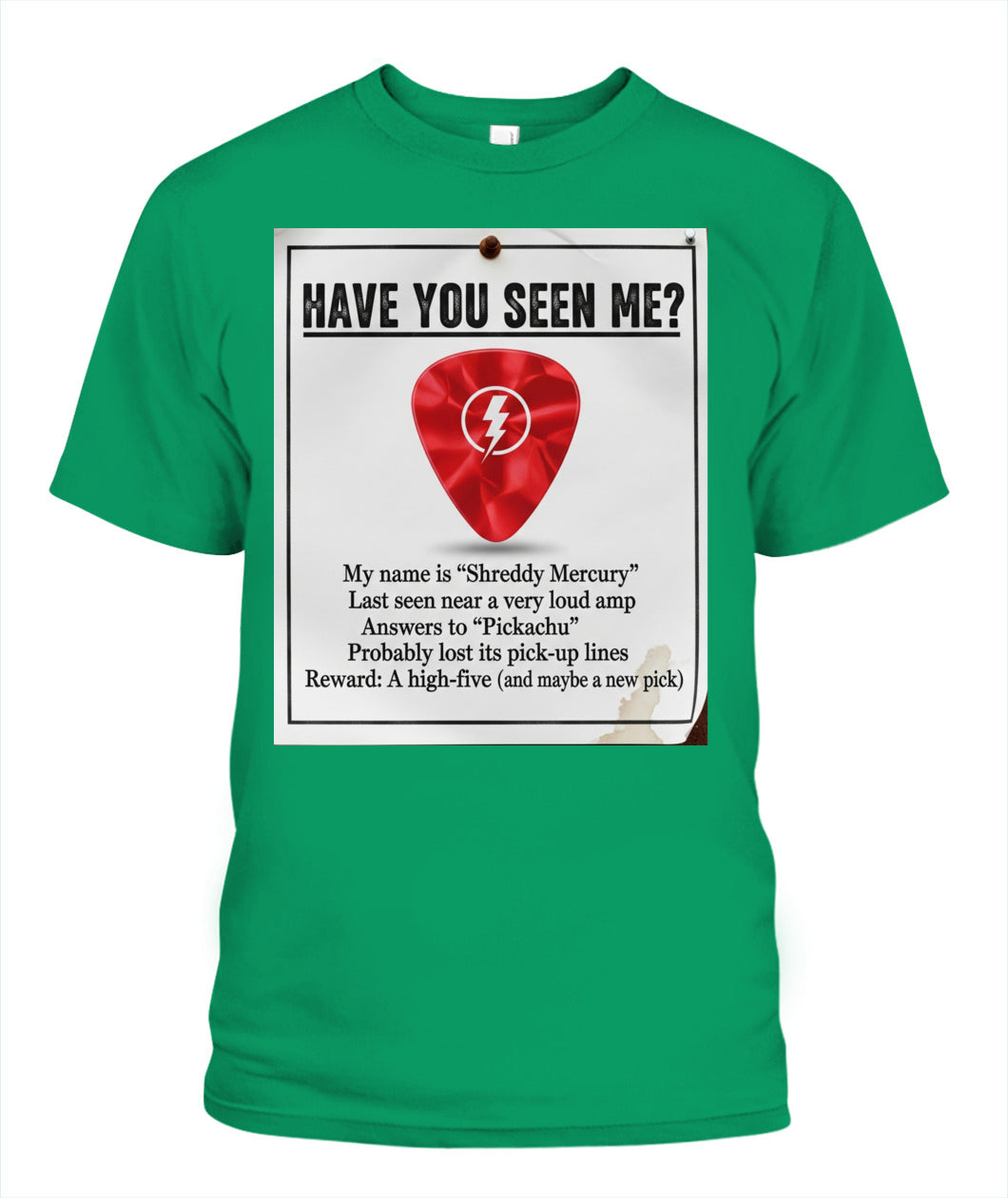 &quot;Have you seen me?&quot; Unisex Big &amp; Tall T-Shirt by Zuni Sportswear - Model ZS01BT