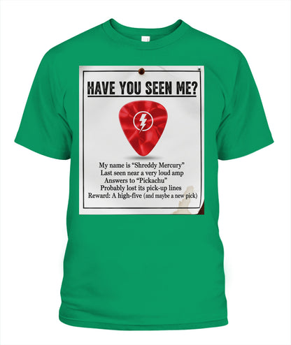 &quot;Have you seen me?&quot; Unisex Big &amp; Tall T-Shirt by Zuni Sportswear - Model ZS01BT