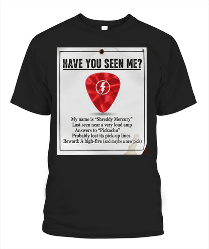 &quot;Have you seen me?&quot; Unisex Big &amp; Tall T-Shirt by Zuni Sportswear - Model ZS01BT